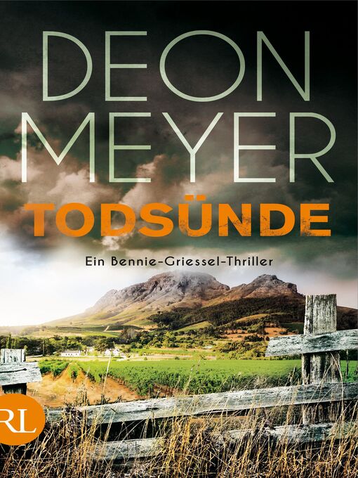 Title details for Todsünde by Deon Meyer - Wait list